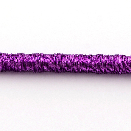 中に鉄線が入ったメタリックコード  暗紫色  9~10mm  25ヤード/バンドルに関する MCOR-R006-10-1