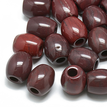 Perline di diaspro rosso naturale G-T093-08-1