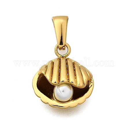 Подвески из пластикового жемчуга&nbsp;LS-STAS-Q360-06E-G-1