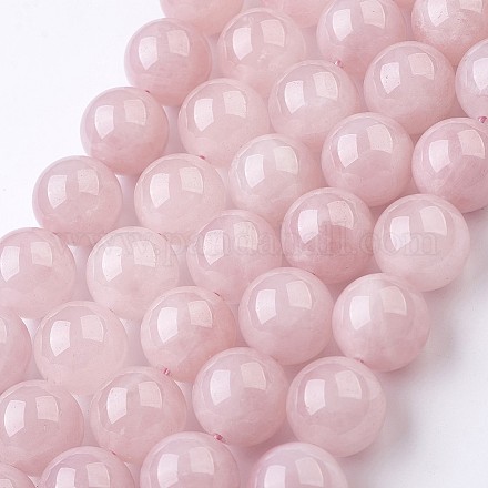 Chapelets de perles en quartz rose naturel G-J376-62-20mm-1