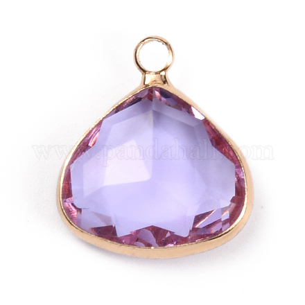 Латунные подвески&nbsp;KK-WH0050-15F-1