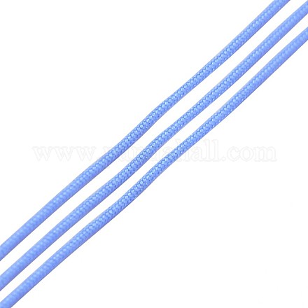 環境に優しい染色ナイロン糸  文字列スレッドコード  コーンフラワーブルー  0.8mm  約120.29ヤード（110m）/ロール OCOR-L002-72-502-1