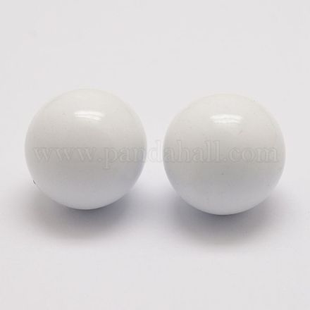 Brass Chime Ball Beads Fit Cage Pendants KK-G298-14mm-17-1