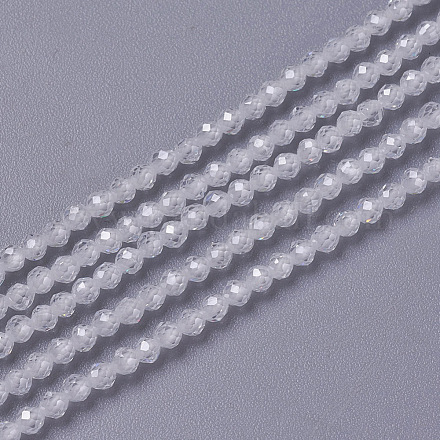 Perles de zircon cubique G-F596-48I-3mm-1