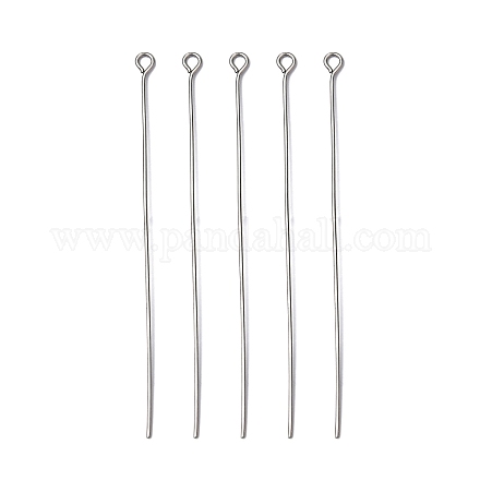 304 Stainless Steel Eye Pins STAS-YW0001-67-1