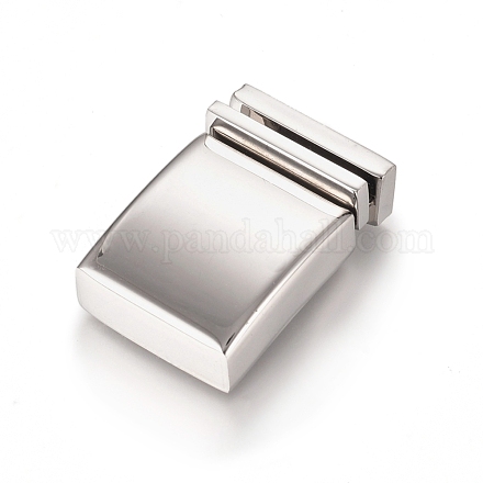 304 Stainless Steel Bayonet Clasps STAS-L238-002P-1