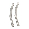 Non-Tarnish 304 Stainless Steel Beads, Curved Tube, Stainless Steel Color, 65x5.5x5mm, Hole: 1.8mm