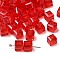 K9 Glass, Imitation Austrian Crystal Beads, Grade AAA, Faceted, Cube, Red, 5~5.5x5~5.5x5~5.5mm(size within the error range of 0.5~1mm), Hole: 0.7~0.9mm