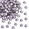 Preciosa® Crystal Hotfix Flatback Stones, Czech Crystal, Round(438 11 612 Chaton Rose VIVA 12 ®), 70230 Pale Lilac, SS16(3.8~4mm)