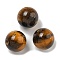 Natural Tiger Eye Beads, Round, 18mm, Hole: 3~4mm