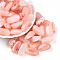 Transparent Acrylic Beads, Rectangle, Two Tone, Light Salmon, 23~23.5x11x9.2mm, Hole: 1.6mm, about 287pcs/500g