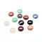 Natural & Synthetic Gemstone Cabochons, Mixed Style, Half Round, Mixed Color, 16x6mm