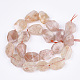 Chapelets de perles de sunstone naturelle naturelles G-T117-09-2