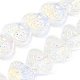 Trasparenti perle di vetro placca fili EGLA-F158-AB01-A-2