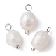 Natürliche Perlen-Kartoffel-Charms PALLOY-JF02199-02-1