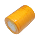 オーガンジーリボン  オレンジ  3/8インチ（10mm）  50ヤード/ロール（45.72メートル/ロール）  10のロール/グループ  500ヤード/グループ（457.2メートル/グループ） RS10mmY016-3