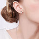 SHEGRACE 925 Sterling Silver Hoop Earrings JE707A-5