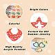 Spritewelry kit fai da te per creare orecchini pendenti con stelle DIY-SW0001-02-3