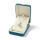 Geschenkboxen für Halsketten aus PU-Leder LBOX-I002-05B-1