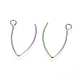Ion Plating(IP) 304 Stainless Steel Earring Hooks STAS-L216-03A-M-2
