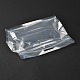 Bolsa de plástico transparente con cierre de cremallera OPP-L003-02B-4