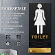 201 Toilettenanzeiger aus Edelstahl DIY-WH0056-40B-4