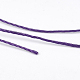 ポリエステル糸  カスタム織りジュエリー作りのために  インディゴ  0.25mm  約700m /ロール NWIR-K023-0.25mm-10-2