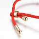 Adjustable Nylon Cord Bracelets BJEW-L639-08B-3