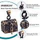 HOBBIESAY 10pcs Brass Prayer Box Pendants 24x16mm Rectangle Locket Urn Pendant Antique Bronze Necklace Classic Prayer Box Urn for Loved One Cremation in My Heart Memorial Jewelry KK-HY0001-24-4