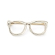 Broche de monture de lunettes en alliage JEWB-M027-03LG-1