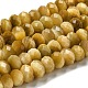 Chapelets de perles d'œil de tigre naturel G-K351-B01-02-1
