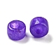 天然な白翡翠染めビーズ  コラム  青紫色  8~8.5x5.5~6mm  穴：3~3.3mm G-G003-A06-02-2