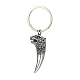 304 Stainless Steel Wolf Tooth Keychain KEYC-JKC00579-1