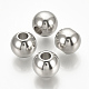 Perles en 304 acier inoxydable X-STAS-S076-76B-2