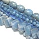 Natural Striped Stone Beads Strands G-K001-M04A-2