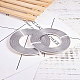 Benecreat 10 m (33 pies) 3 mm de ancho alambre plano de aluminio plateado anodizado alambre artístico plano para joyería artesanal fabricación de abalorios AW-BC0002-01B-3mm-4