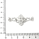 Застежки-застежки из латуни с эмалью KK-U059-45P-3