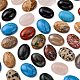Cabuchones de piedras preciosas X-G-H1596-18x13x5mm-M-4