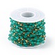 Runde Perlenkette aus gefärbter natürlicher Jade CHS-C006-01F-3