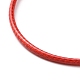 Корейская вощеной шнур браслет полиэстера делает AJEW-JB00011-09-3