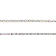 Revestimiento iónico (ip) 304 cadenas portacables de acero inoxidable CHS-S006-JA606-6-3