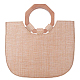CHGCRAFT Wooden Bag Handle WOOD-CA0001-12-6