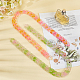 2 Strands 2 Colors Handmade Transparent Acrylic Curb Chains FIND-WR0002-26B-4