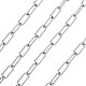 304 Stainless Steel Paperclip Chains YS-TAC0003-02P-1