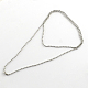304 Edelstahl Kugelkette Halskette machen NJEW-R225-08-1