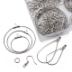 Kit fai da te per la creazione di orecchini con filo metallico DIY-FS0005-09-5