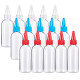 Benecreat 3 Farben Plastikflasche für Flüssigkeit DIY-BC0009-19-1