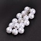 Imitation Acrylic Pearl Beads Grape Pendant KEYC-P029-02Q-1