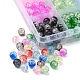 360 pièces 12 couleurs perles acryliques craquelées transparentes CACR-YW0001-02-2