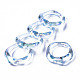 Кольца из прозрачной пластмассы RJEW-T013-001-E06-1